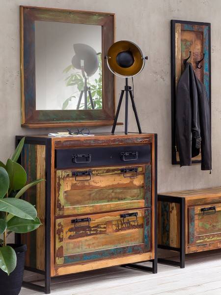 Sit Möbel Garderobe (BALI) 03563-98 (bunt mit antikschwarz) Bis zu 60% Rabatt