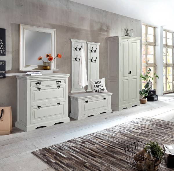 Sit Möbel Garderobe (TOLEDO) 06963-10 (antikweiß) Discount Store für neue Produkte
