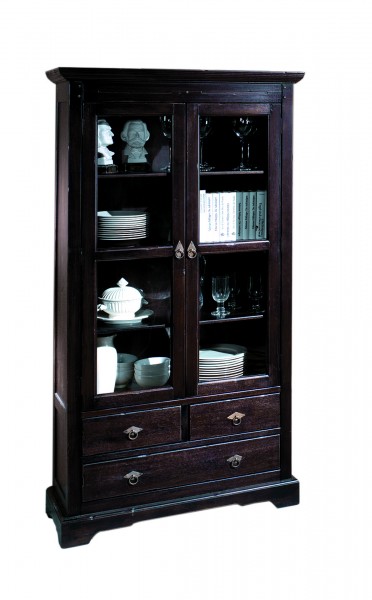 Sit Möbel Vitrine (SAMBA) 09804-30 (antikfinish) 50% Rabatt für begrenzte Zeit