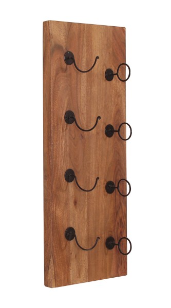 Sit Möbel Wand-Weinregal (PANAMA) 09253-01 (natur mit antikschwarz)
