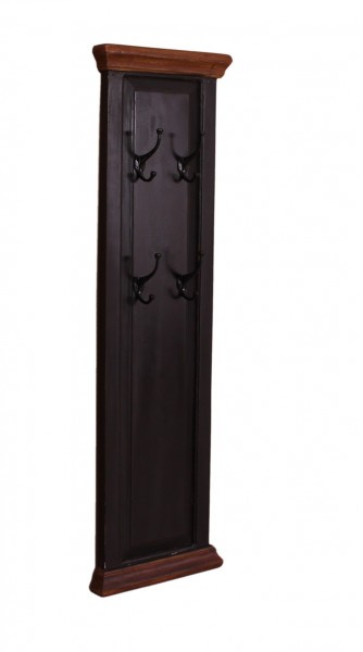 Sit Möbel Wandgarderobe (CORSICA) 05863-11 (schwarz, honigfarbig abgesetzt)