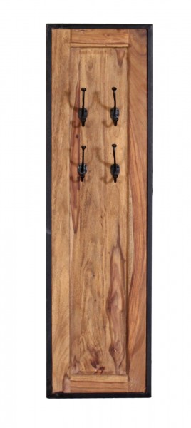 Sit Möbel Wandgarderobe (PANAMA) 09263-01 (natur mit antikschwarz) Meist gekauft