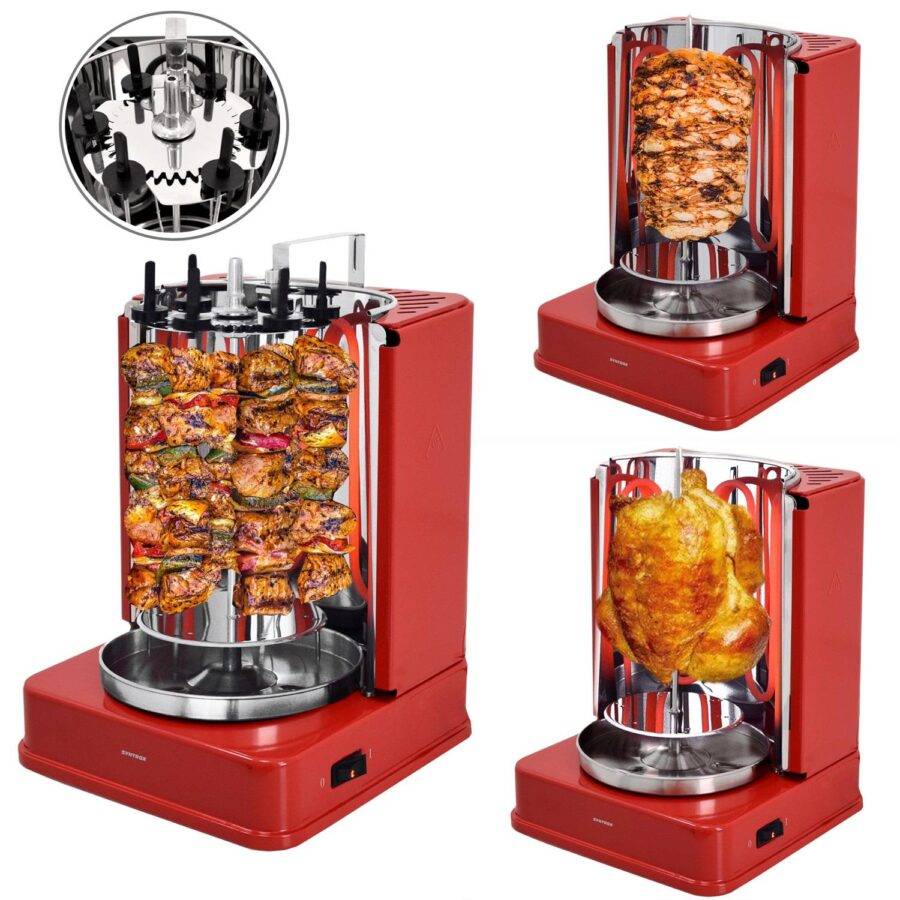 Syntrox Germany Dönergrill Quandira Fischgrill Hähnchengrill Rotisserie Gyrosgrill Rabatte dieses Monats