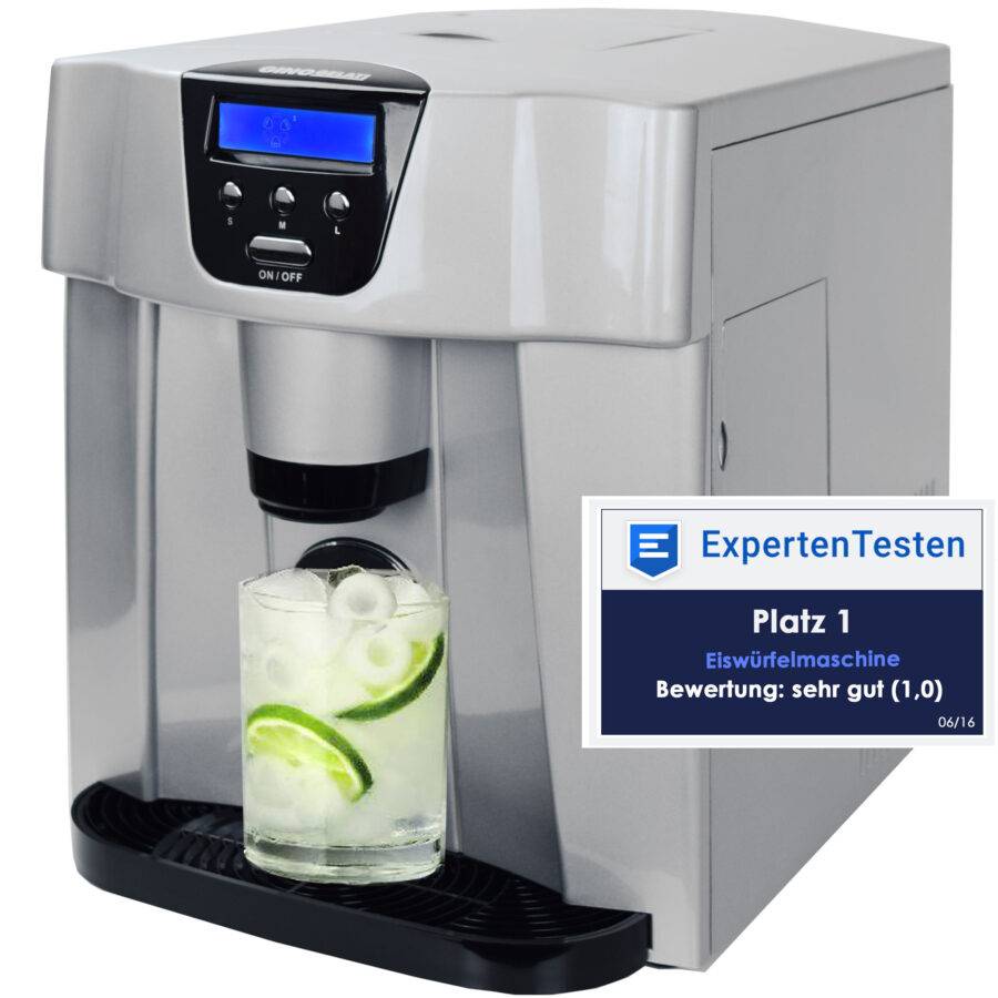 Syntrox Germany Eiswürfelbereiter Flumbia Eiswürfelmaschine Maschine für Eiswürfel Black Friday