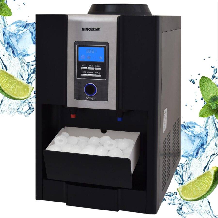 Syntrox Germany Eiswürfelmaschine Snaxa Wasserspender Heißwasser Kaltwasser