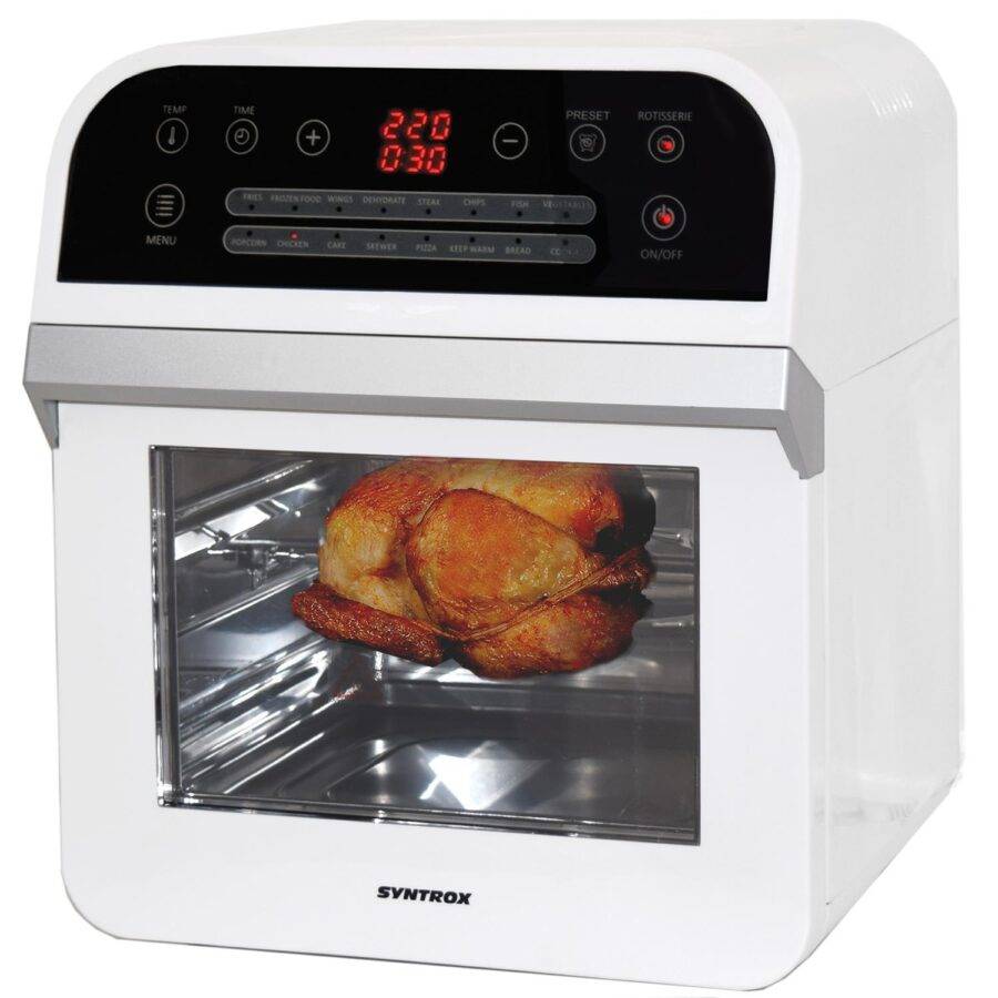 Syntrox Germany 16in1 Heißluftfritteuse Bolabus Heissluftofen Airfryer ohne Fett