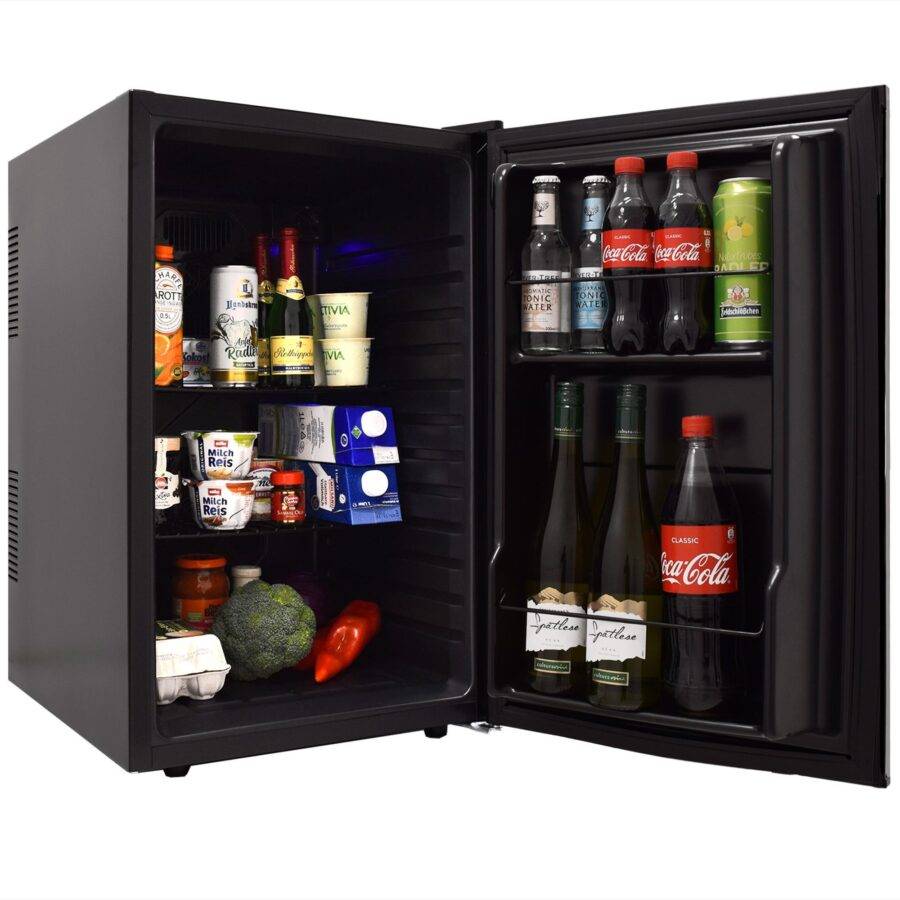 Syntrox Germany 80 l Kühlschrank schwarz Modau/ Barkühlschrank Hotelkühlschrank