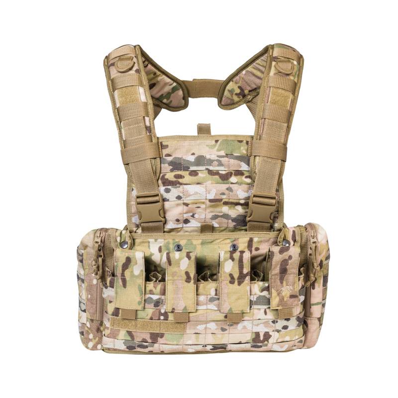Tasmanian Tiger TT Chest Rig MKII MC			Gurtzeug mit Seitentaschen Neueste Mode