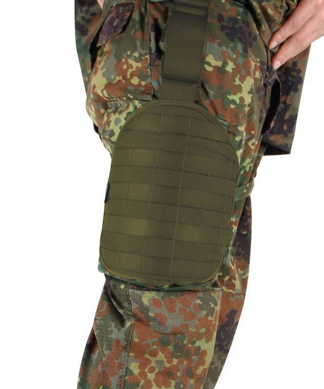 Tasmanian Tiger TT Leg Base			Beinplatte mit MOLLE-System Discount Store für neue Produkte